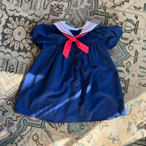Vintage 2T Sailor Dress